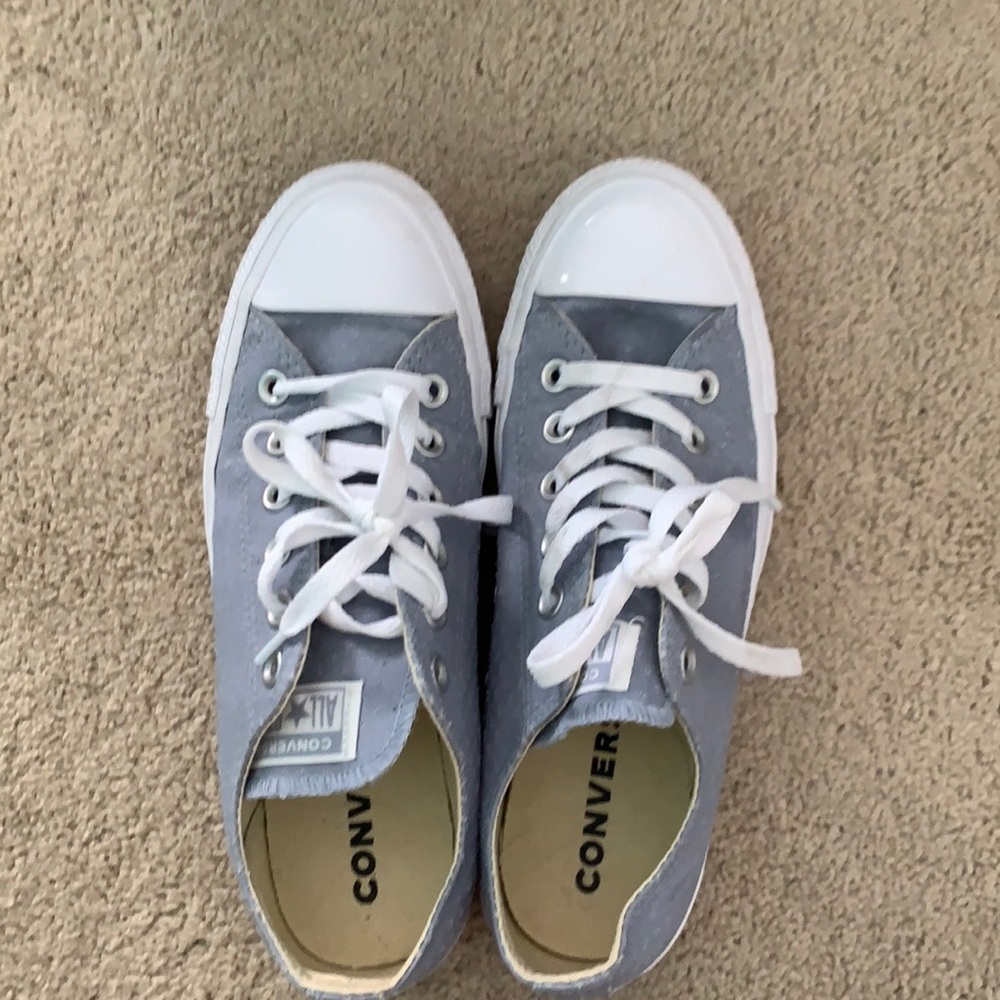 Blue converse